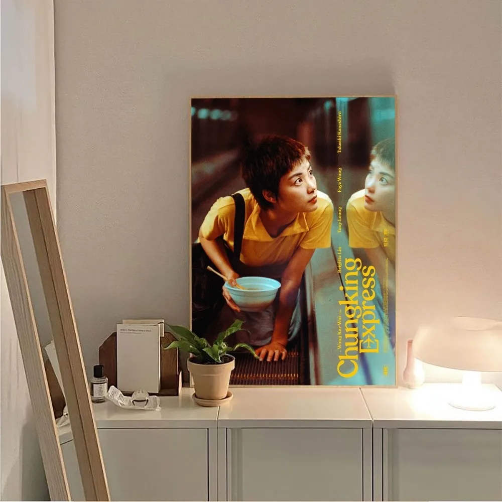 Movie Chungking Express Poster DIY Poster Kraft Paper Vintage Poster Wall Art Painting Study Stickers Big Szie Wall Painting