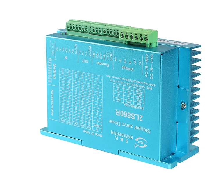 Modbus Rs485 stepper driver match all of our closed loop stepper motor can work together with servo system which have Modbus