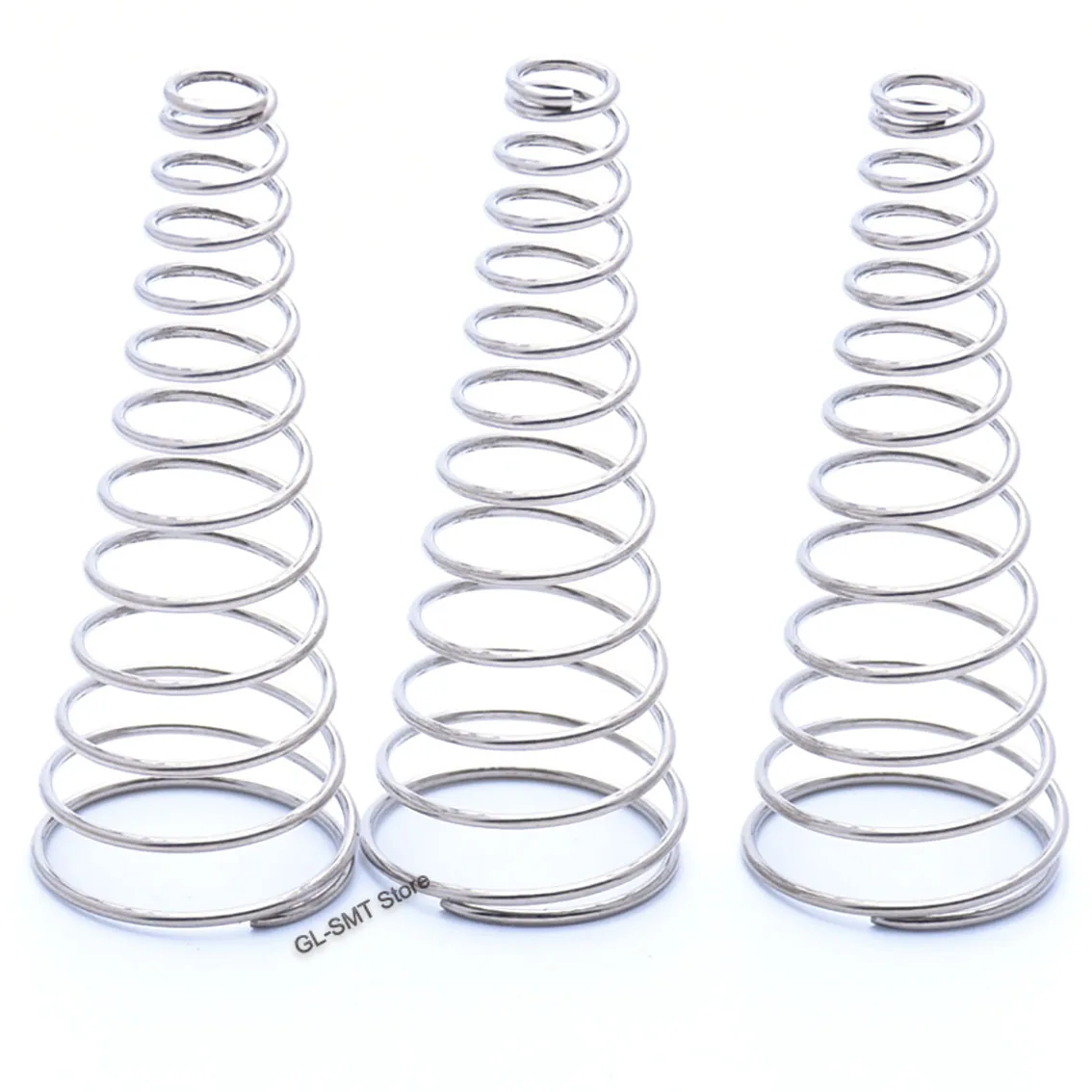 Tower Spring 304 Stainless Steel Conical Compression Springs Wire Diameter 0.7/0.8/0.9mm Taper Pressure Spring Length 7-50mm