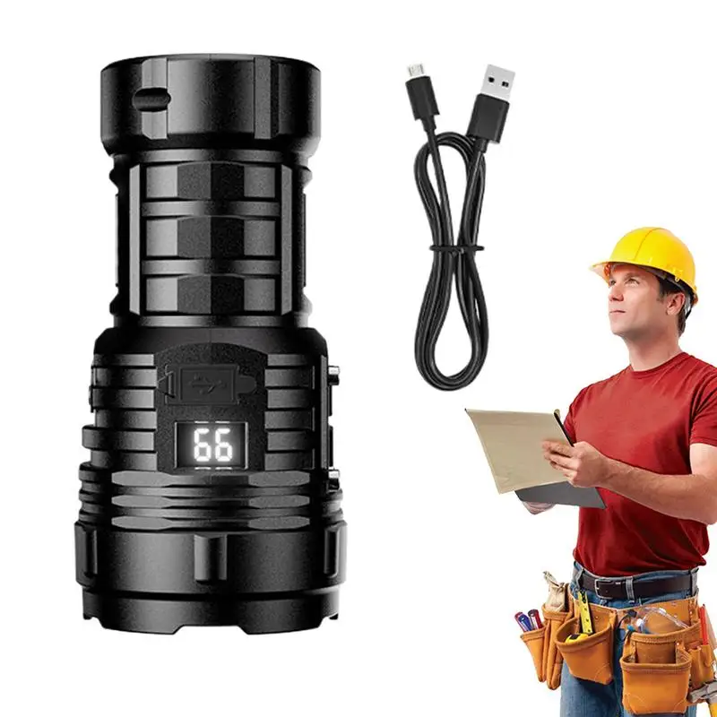 

Small LED Flashlight LED Pocket Flashlights Waterproof Handheld Spotlight Rechargeable Handheld Torch Handheld Torch With 17
