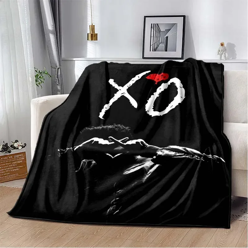 

Новое мягкое плюшевое одеяло Singer Star The Weeknd, фланелевый плед для гостиной, спальни, кровати, дивана, пикника, детский плед