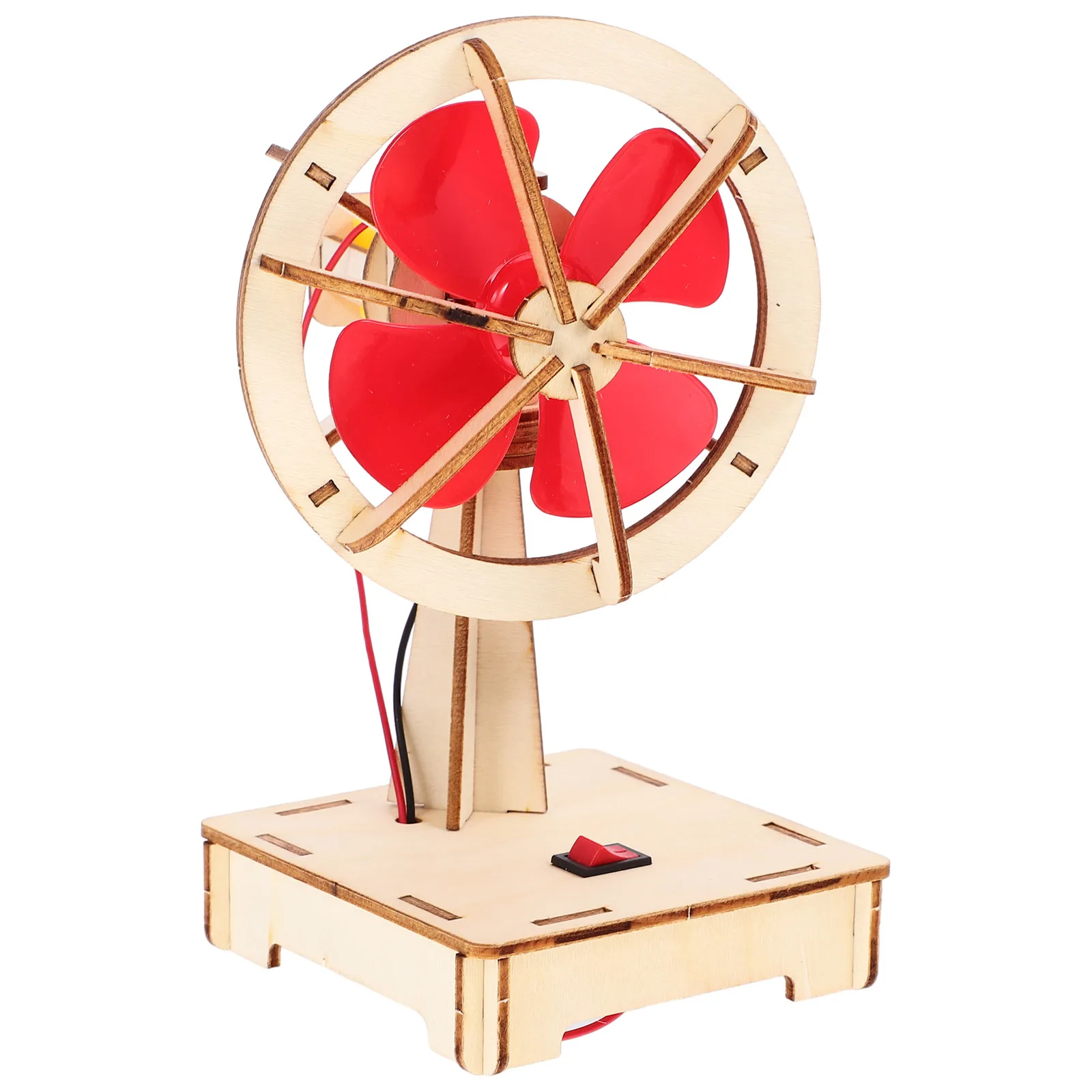 

Shaking Head Fan Material Package DIY Assembly Electric Toy Kids Science Project Classroom Supplies Student Learning Kit