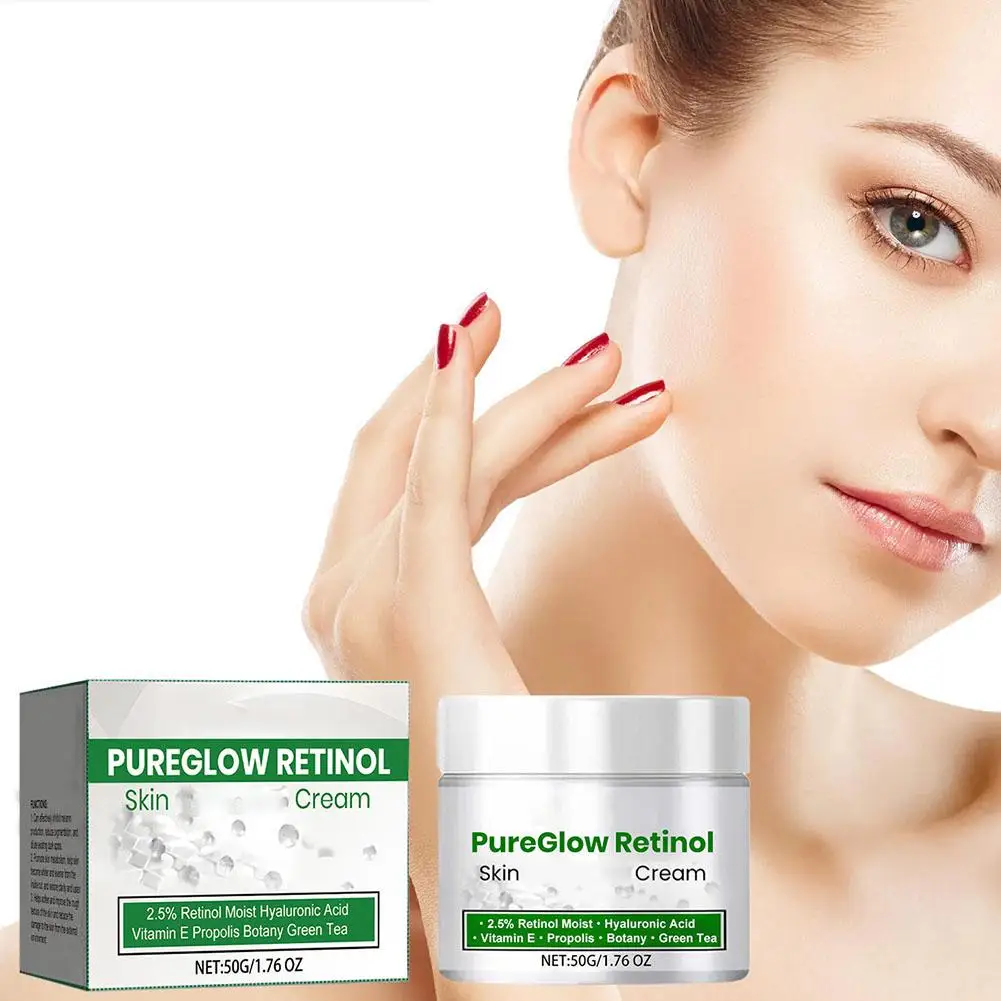 50g Retinol Cream Instant Anti Aging Firming Lifting Face Nourish Line Moisturizing Care Fine Fade Skin Cream K5V9