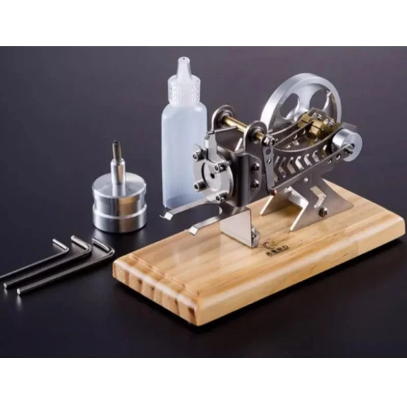 

Vacuum Motor Stirling Engine Model Kit Suction Fire Type Ignition Engine Engine Educational Toys for Men Teens