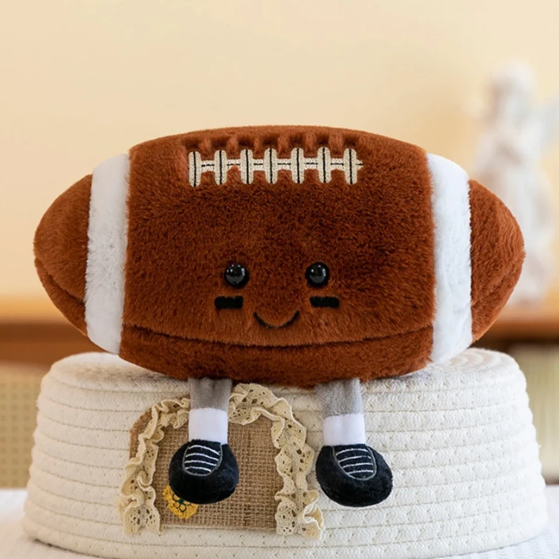 

18cm New Soft Doll Toy Rugby Plushies Plush Dolls Toys Cute Holiday Series Stuffed Animals Plush Toy Pillow Bedroom Decoration