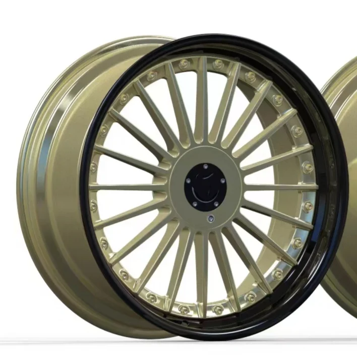 

Latest Design 20 21 22 Inch Alloy 2 Piece Forged Wheel Rims Multi Spoke Fit for Any Car