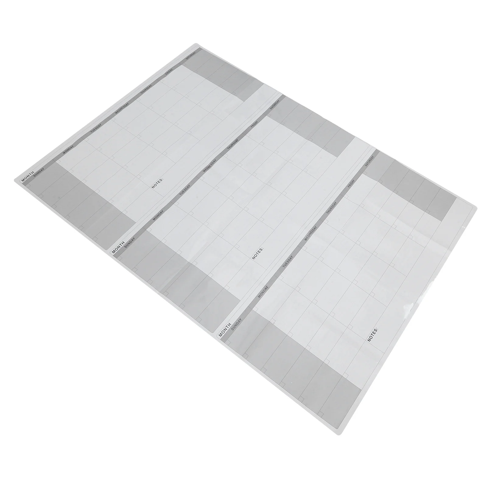 

Dry Erase Wall Calendar Large 62.88x45.98in Undated Three Month Reusable Planner for Home Office School Monthly Planner