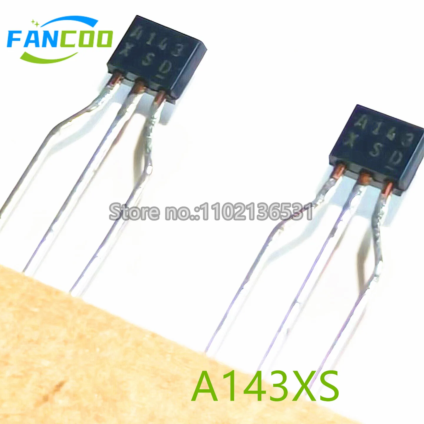 10pcs DTA143XS A143XS TO-92S PNP Digital Transistor TO-92S 50V 100mA Built-in Bias Resistor Switching Transistor