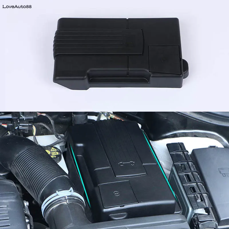 

Car Battery Negative Protection Cover Engine Battery Protection Box For Volkswagen VW Tiguan MK2 2017 2018 2019 2020 2021