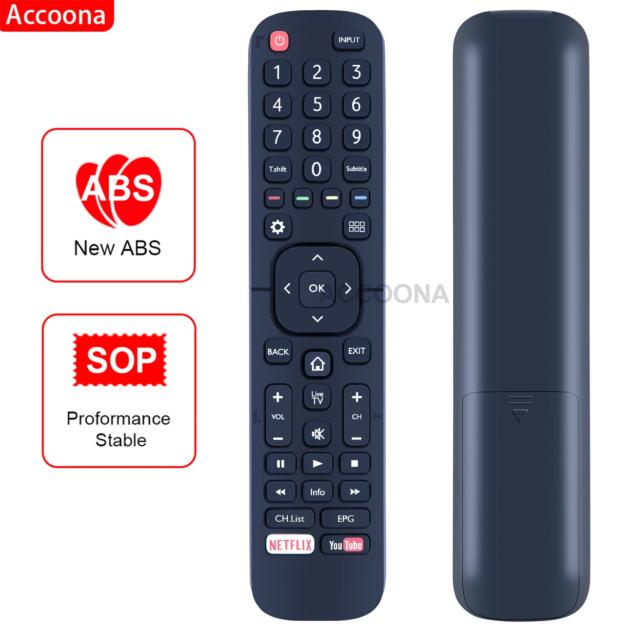 Original RC3394416/01 English version remote control for LLOYD LCD TV