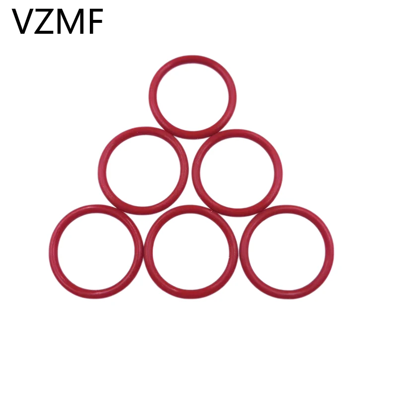VMQ Red Silicone O-Ring OD 31~100mm Thickness CS 3.5mm Sealing Ring Waterproof & Insulated Gasket Washer