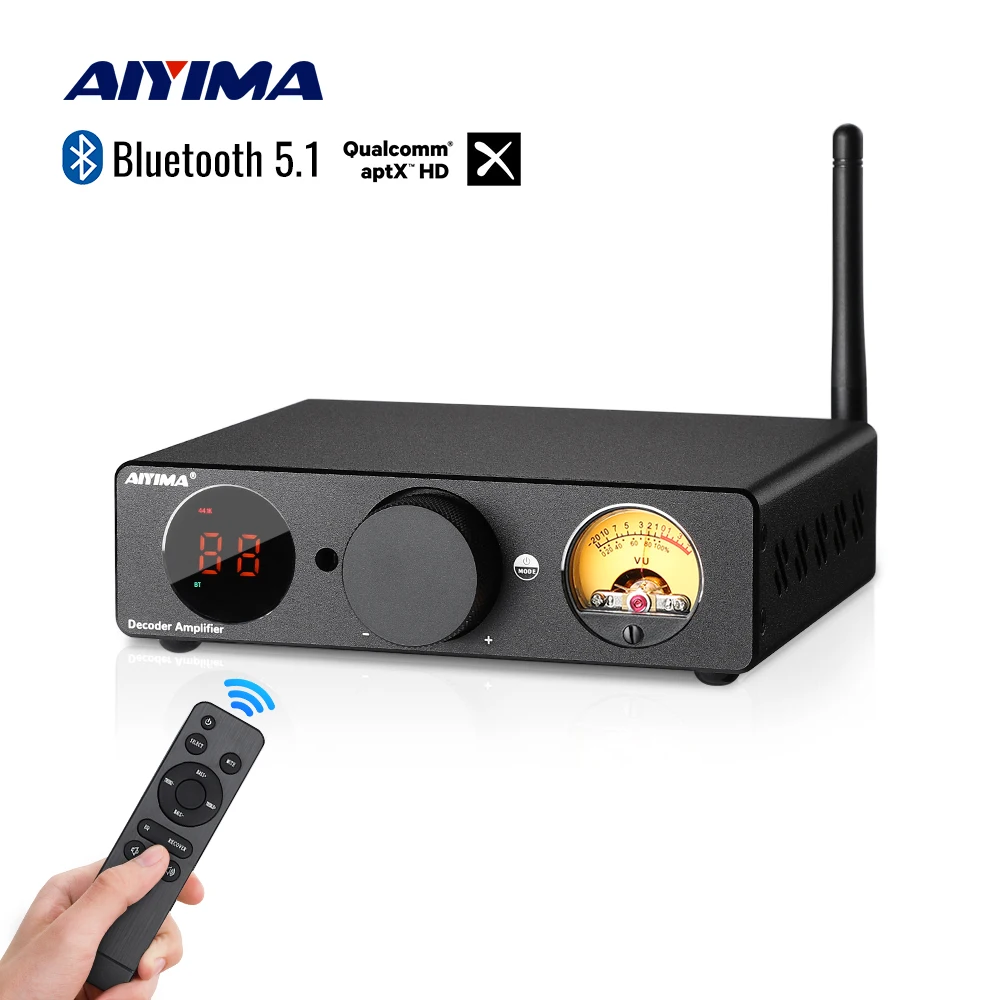 Aiyima-hifiデジタルアンプ,電源300w,x2,dacステレオデコードチップ,2チャンネルアンプ,tpa3255,クラスd,es9018k2m