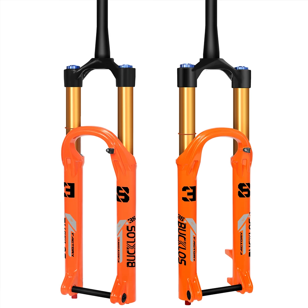 BUCKLOS Fahrradgabel 15*110mm Luftfederung DH-Gabel 27,5 Zoll 29 Zoll Steckachsen-Downhill-Bike-Gabeln Gerade/Konische Gabelrohre AM-Gabeln – Detail 34
