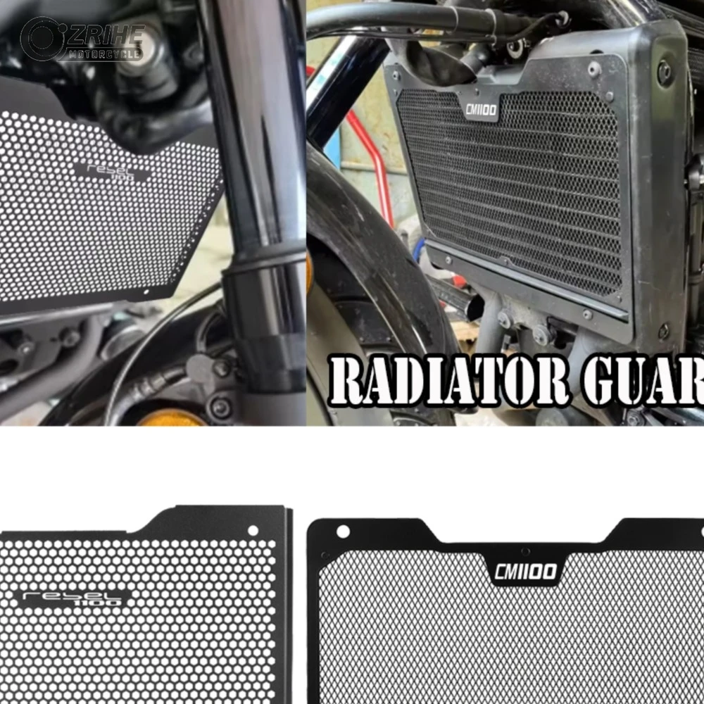 

CMX 1100 Motorcycle CMX1100 Rebel For Honda Rebel1100 DCT 2021-2026 Radiator Grille Guard Cover Fuel Tank Protect 2025 2024 2023