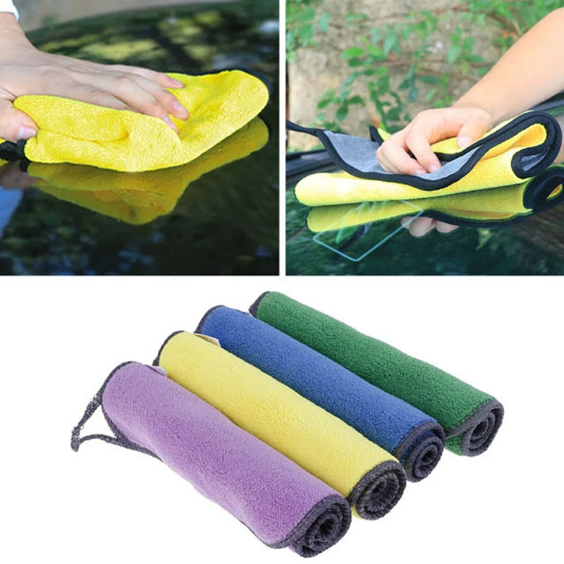 3/5/10pcs Microfiber Towel Car Microfiber Cloth Wash Towel Microfiber Cleaning Cloth Car Wash Drying Towel Auto Detailing