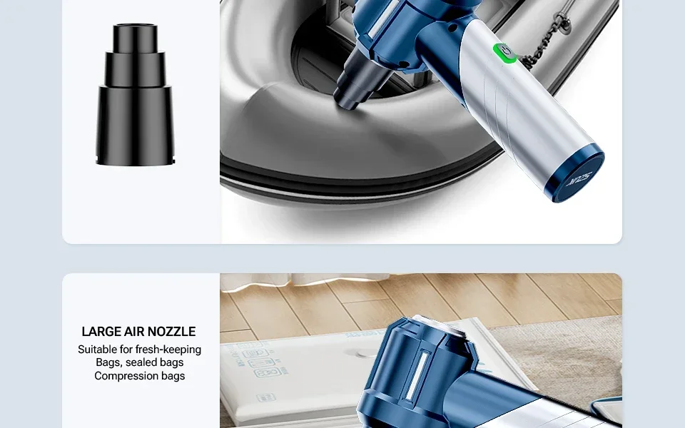 SZUK Car Vacuum Cleaner Wireless Cleaner Handheld Mini Vacuum Cleaner Cordless Strong Suction Cleaning Machine Robot Vacuum