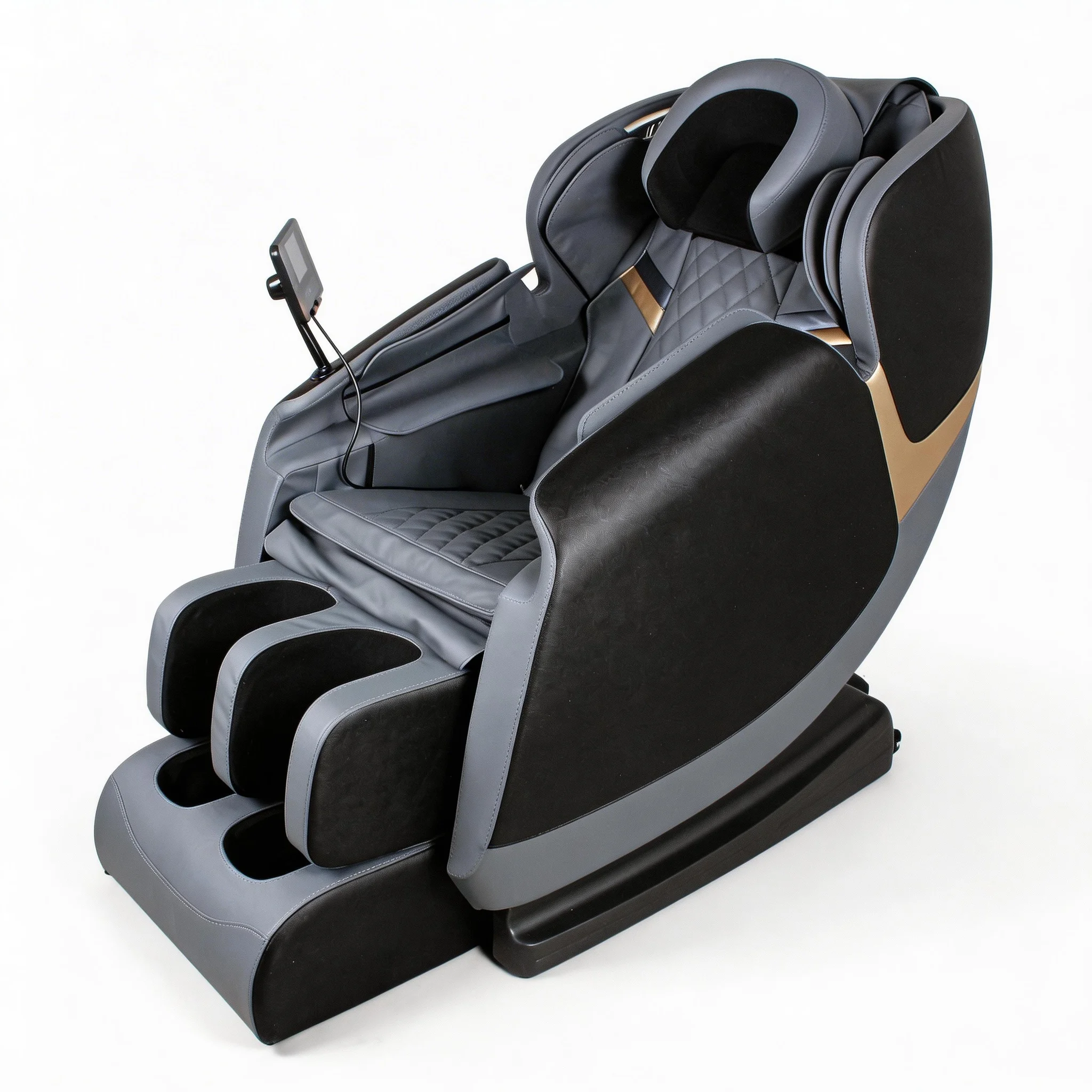 Zero Gravity Shiatsu Massage Chair With Full Body Spa Heating Air Pressure Plug-In & USB Musical Massage Chair