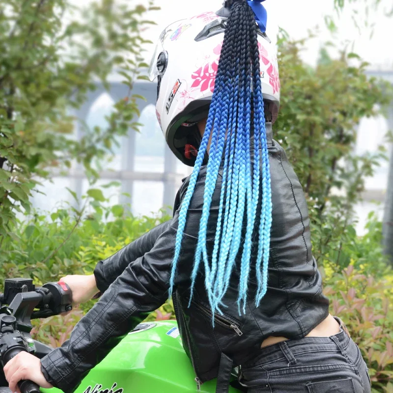 Excluding Motorcycle Helmet Quality FreeStyle Handmade Decoration Punk Dirty Braid Motocross Racing for All Riders