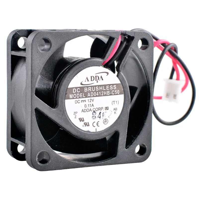 

AD0412HB-C50 4cm 40mm 40x40x20mm DC12V 0.11A 2pin Dual ball bearing DC axial cooling fan for IU 2U power supply