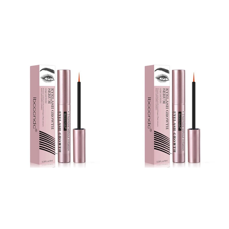 2X Ibcccndc 8Ml Eyelash Growth Serum Natural Eyelash Enhancer Liquid Eyelashes Lengthening Essence Thicker