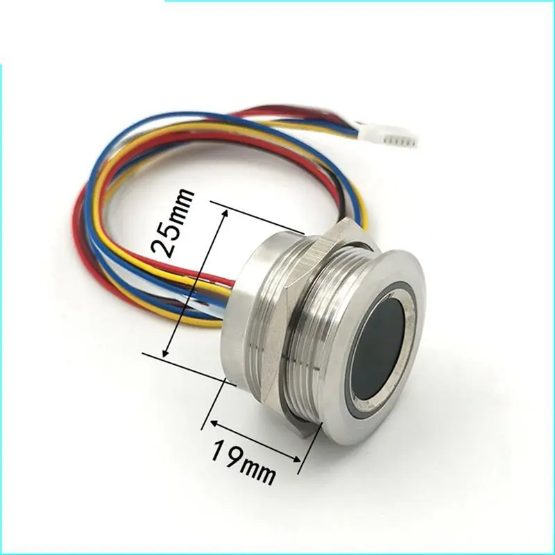 T24C 2X KL202+R503 Fingerprint Controller Kit DC12V Low Power Consumption Fingerprint Control Board Fingerprint Module