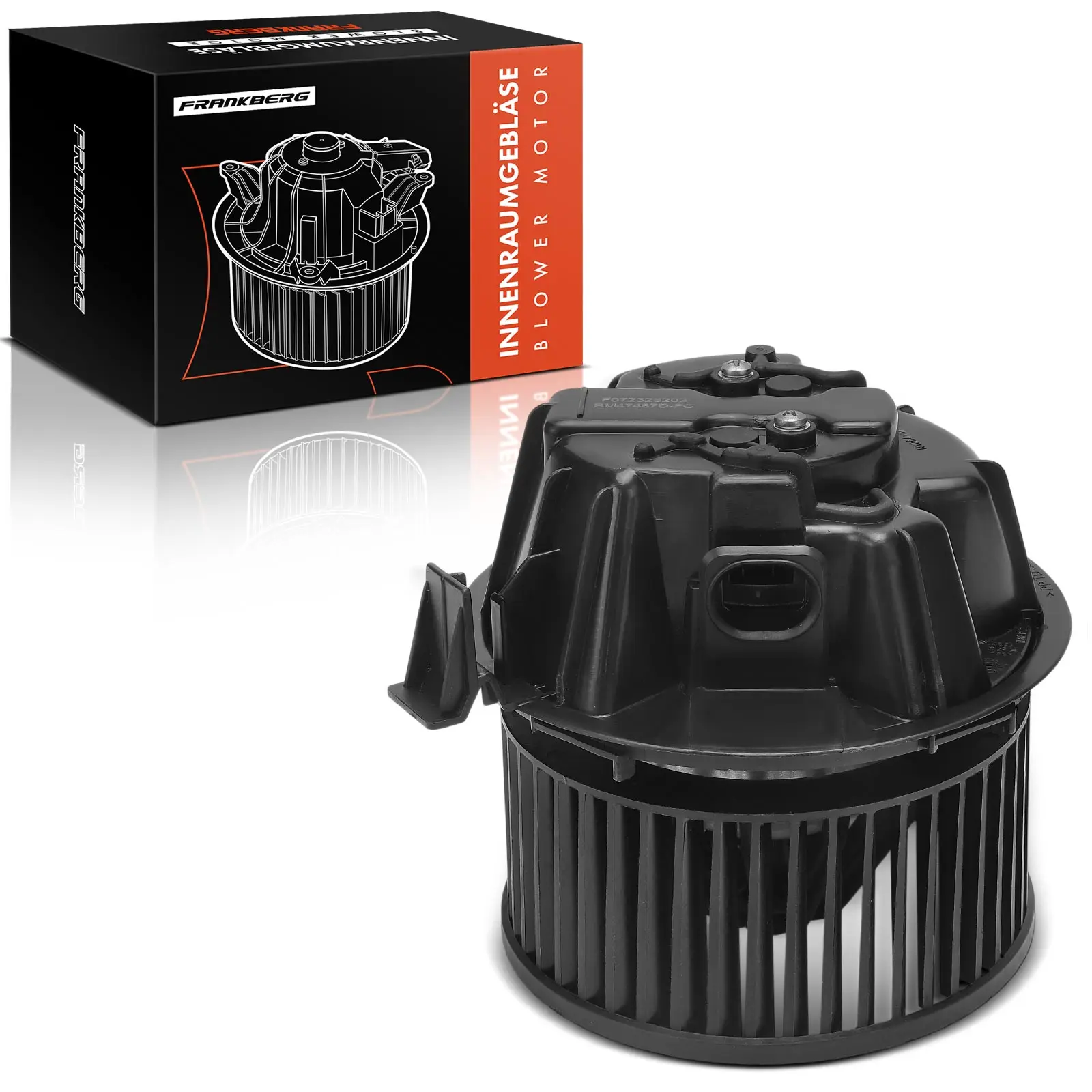 Frankberg 1x blowermotor interieurblower voor Dacia Sandero Renault Logan I stationwagen 6001547487 DEA37001