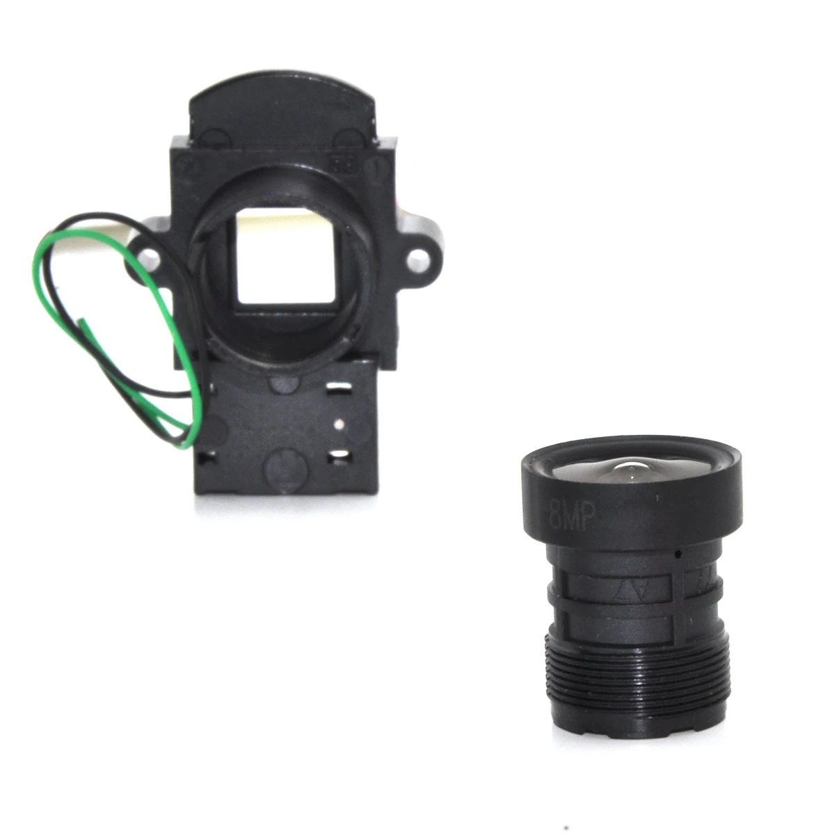5MP/8MP 2.8mm M12 lens Starlight Lens 8MP 2.8mm Fixed Aperture F1.5 Big Angle For SONY IMX415/274 Low Light CCTV IP Camera