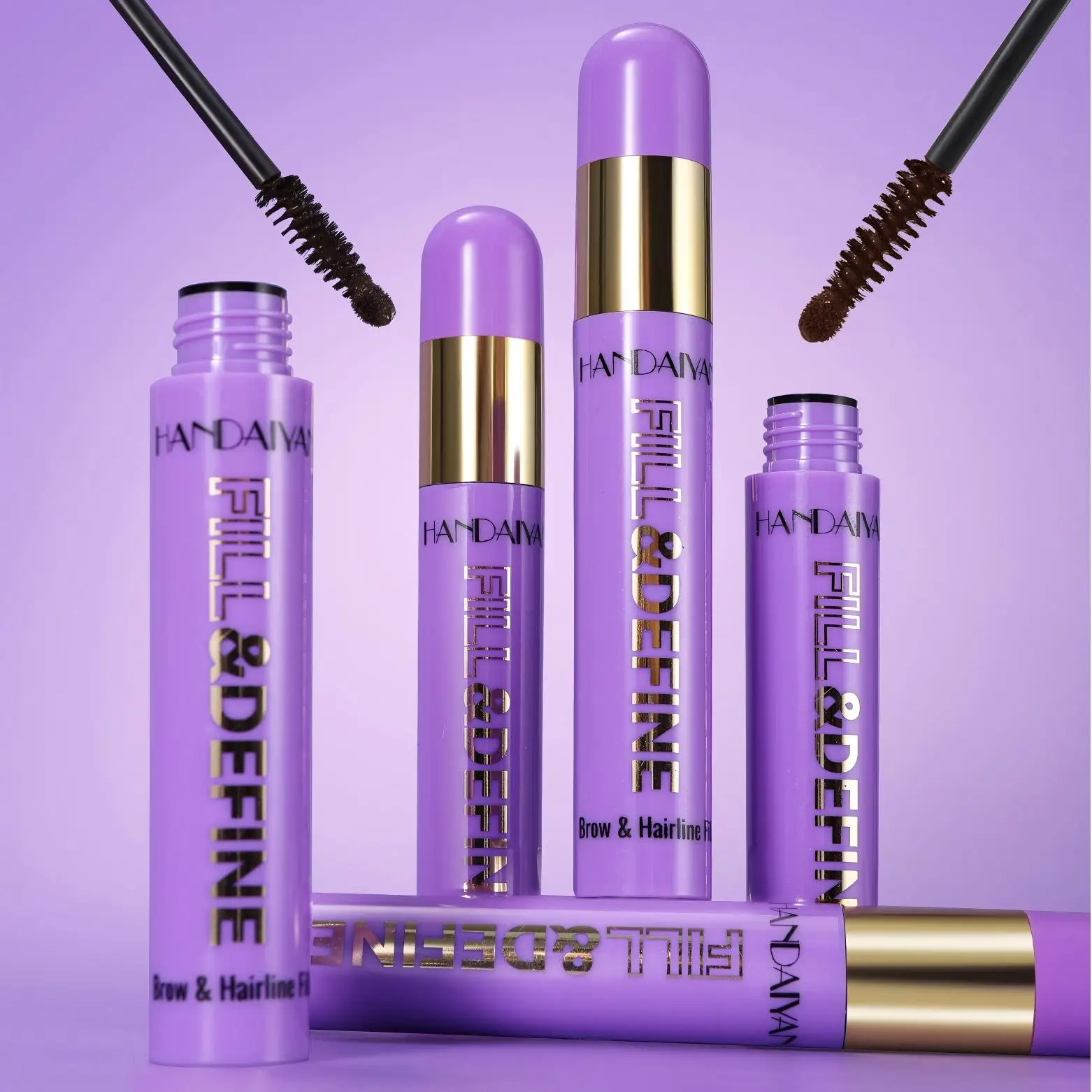 Waterdichte haarkleurstick 8 kleuren - Instant haarlijn en wenkbrauwverf, duurzame touch-up voor grijze dekking en styling