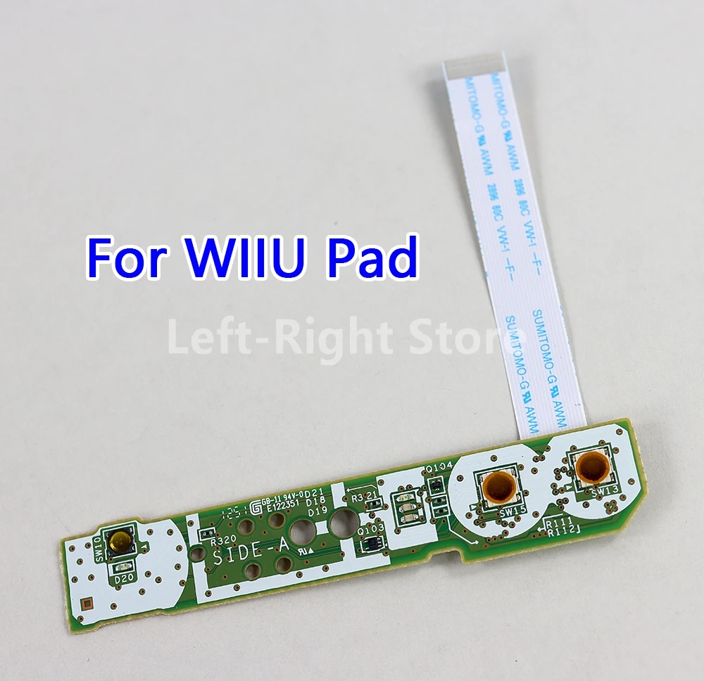 

50PCS Original For WIIU PAD Game Console Accessories Power ON/OFF Switch Board Flex Cable HOME Key Motherboard
