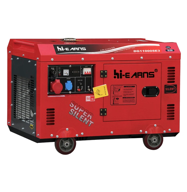 10kva 198 single cylinder engine silent genset die·sel generator price