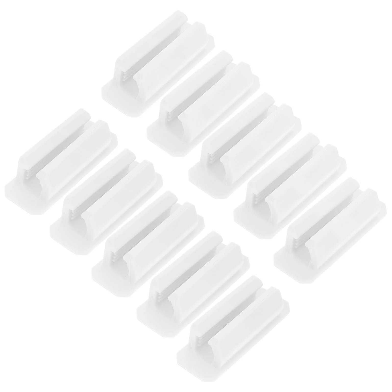 10 Pcs Silicone Pen Holder Highlighter Ties Lead Pencils Office Drawers Clip Adhesive Clips Holders