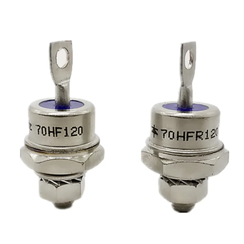 ไดโอดเรียงกระแส5คู่70HF120เกลียว/70HFR120เรียงกระแส70A 1200V ไดโอดเรียงกระแสชนิดกระดุมโลหะ