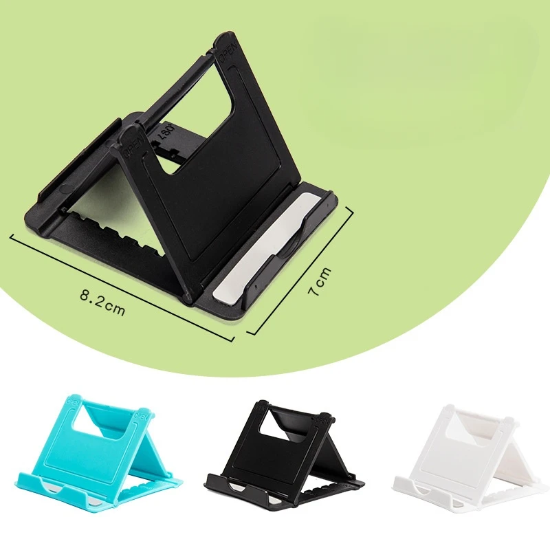 Desktop Lazy Mobile Tablet Folding Stand, Portable and Adjustable Mobile Tablet Stand