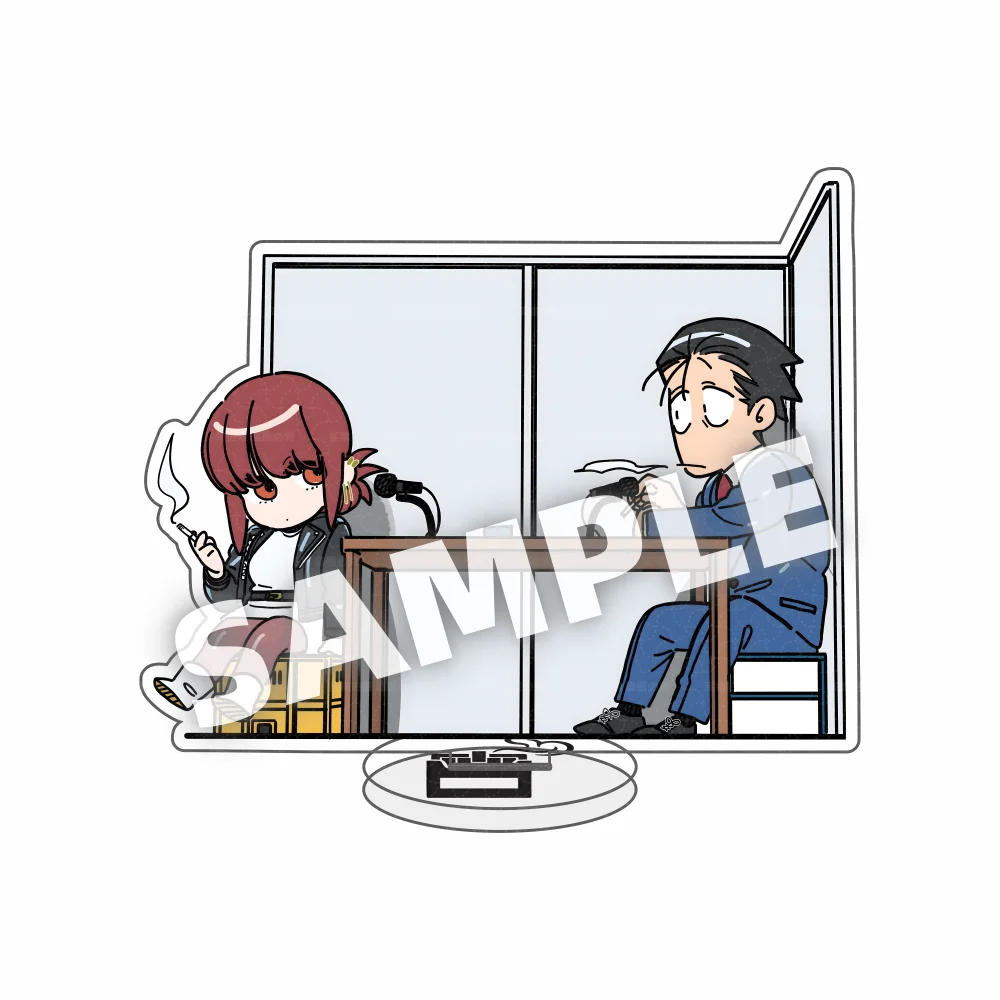 Smoking Behind the Supermarket with You Anime Acrylic Stand Plate Model Yamada Tayama Sasaki Decor cosplay fan Gift  keychain