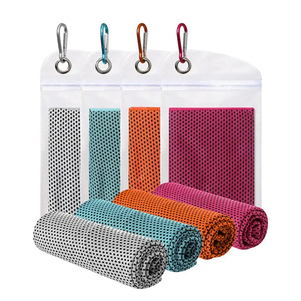 

Quick-Drying Cold-Sensing Towels Cold Fabric Soft Texture Cooling Sports Towels Lightweight Cooling Speed Cool Towels Fitness