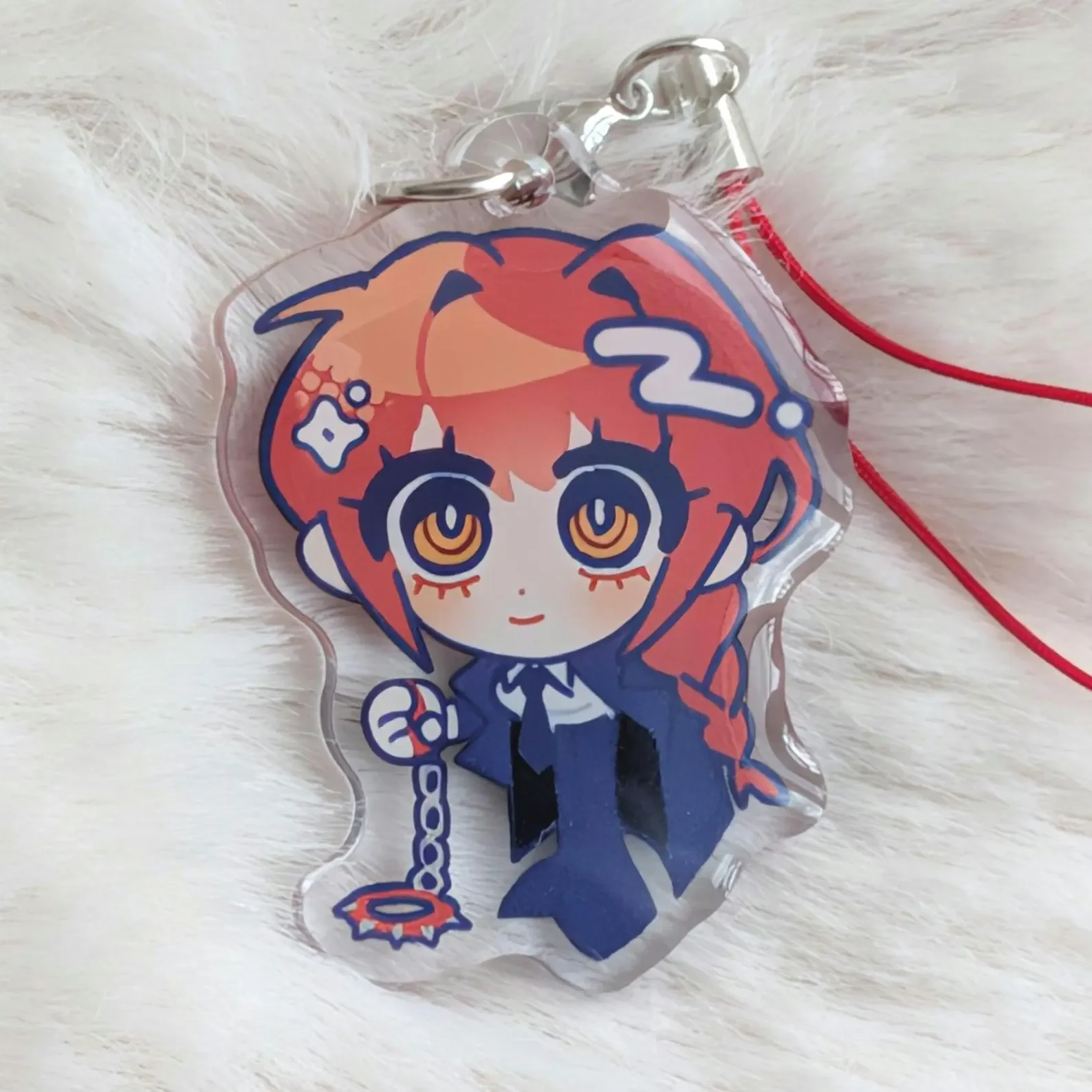 CHain saw Man Acrylic Phone Charm Denji Reze Aki Makima Anime Character Pendant Bag Decor Fans Collectible Gift