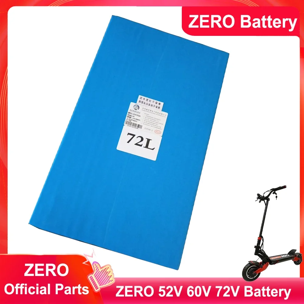 Original ZERO Spare 18650 Lithium Battery for Electric Scooter ZERO 10X 11X ZERO 52V 60V 72V  Lithium Battery