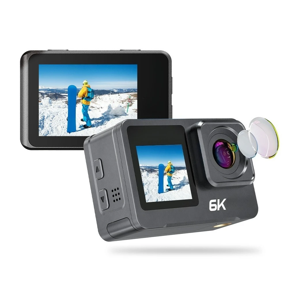 

Cross-border new 6K sports wifi outdoor shooting helmet recorder cycling factory