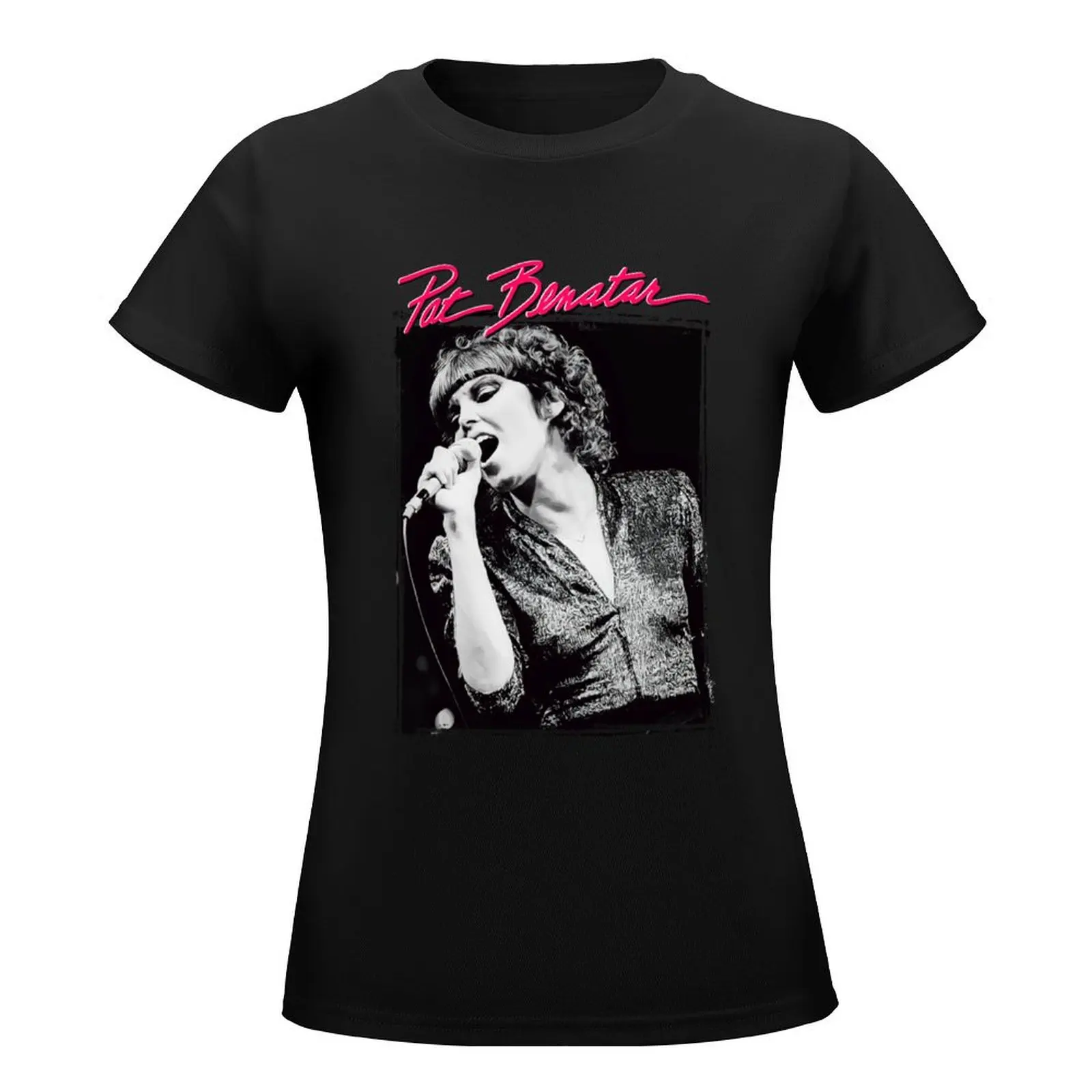 Pat Benatar T-Shirt Female clothing Aesthetic clothing tops western t-shirt dress for Women