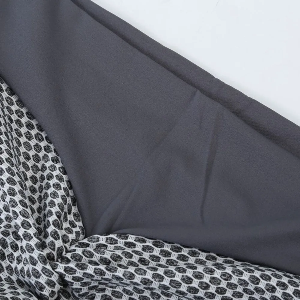 غير مرئية مفتوحة المنشعب في الهواء الطلق الجنس الصيف سراويل رياضية الأوروبية العسل الجاكار السراويل الرياضية النساء اليوغا بانت مثير عالية الخصر