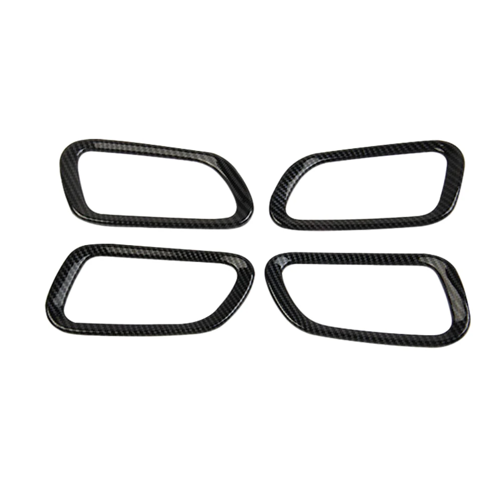 

ABS углеродное волокно с принтом, внутренний дверной замок, ручка, панель, рамка, накладка для Dodge Durango 2011-2020, украшение интерьера