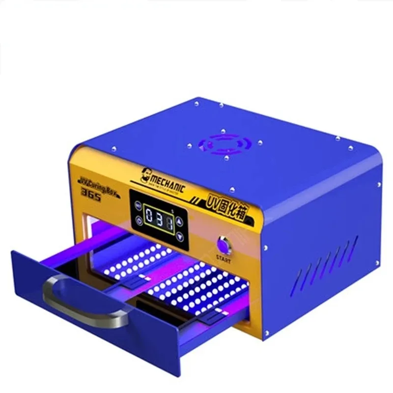 

MECHANIC 365 UV Curing Box LED Cold Light Source Curing Box Phone Repair Shadowless Glue OCA Bonding Oven Curved Surface Screen