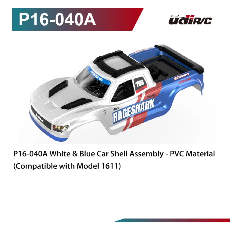 UDIRC M16 Bigfoot 1610s original rubber parts/car shell/stickers/wheels/bumper/shock absorber