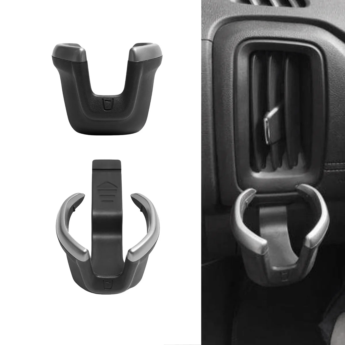 1PCS Car Dash Cup Holder Trim 52124622 for Chevrolet RG Colorado S10 Z71 LTZ LS LT 2016-2022 Under Air Vent Can Holder