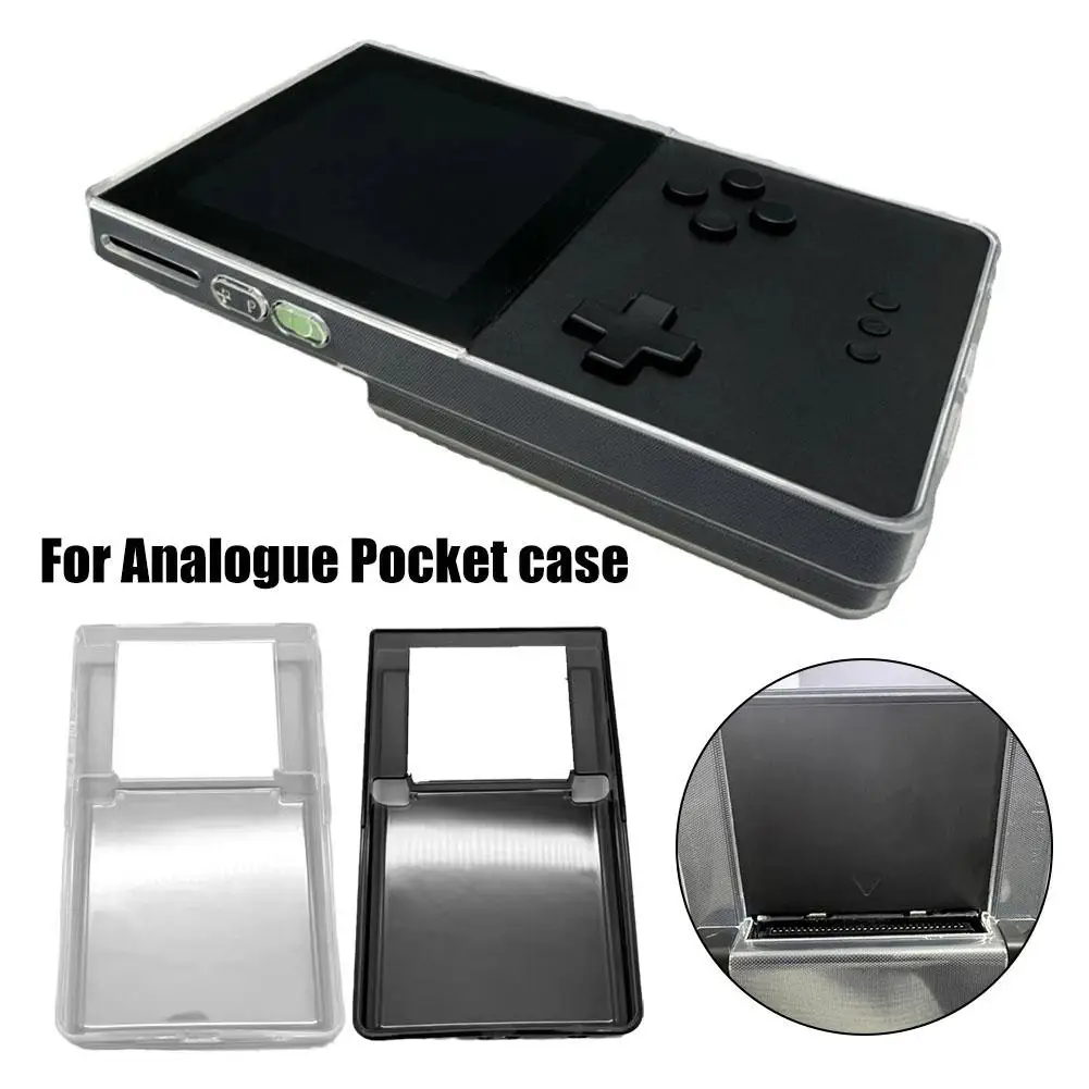 TPU Storage Box Protective Cover for Analogue Pocket/AP Handheld Soft Crystal Case C2X6