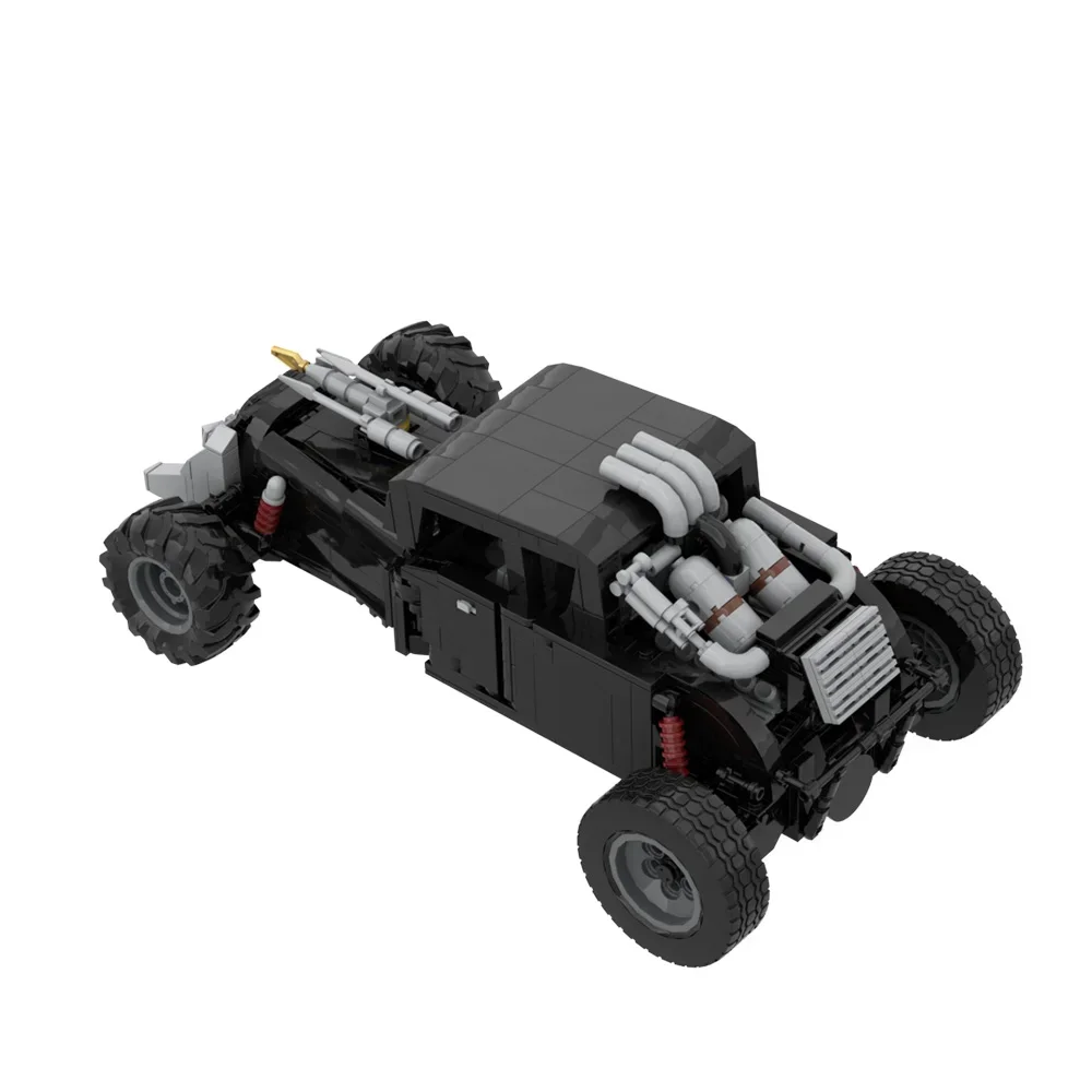 MOC irritables black Cars and Elvis Building Blocks Classic Mads Maxs Model Fury Road Tatra T815 The War Rig Bricks Toy Kid Gift