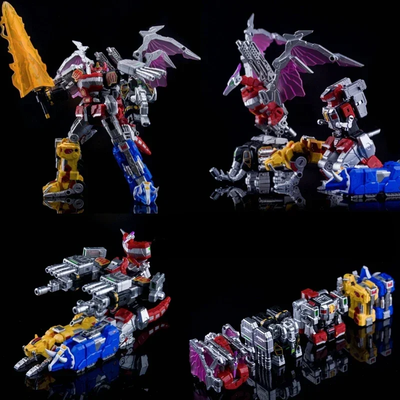 Megazord Micro Cosmos มังกร MC-03 MC03ทีมพลัง Morphin อันยิ่งใหญ่แมวกวักนำโชคตุ๊กตาขยับแขนขาได้