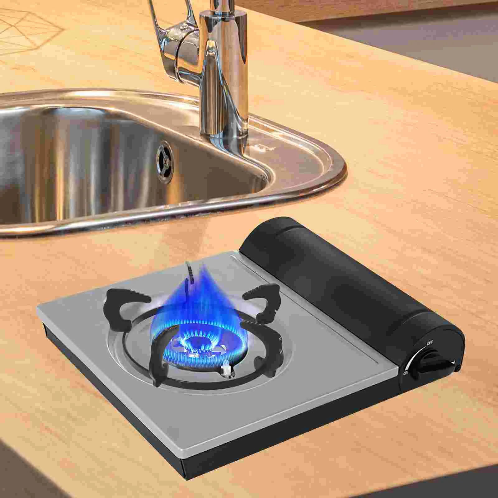 

Wok Gas Stove Bracket Pressure Cooker Accessories Iron Furnaces for Homes Kitchen