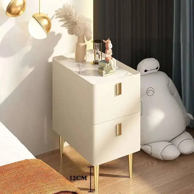 

Gray Nordic Storage Cabinet Wooden Removable Comfortable Bedroom Drawers Minimalist Mesitas De Noche Bedroom Furniture MZY
