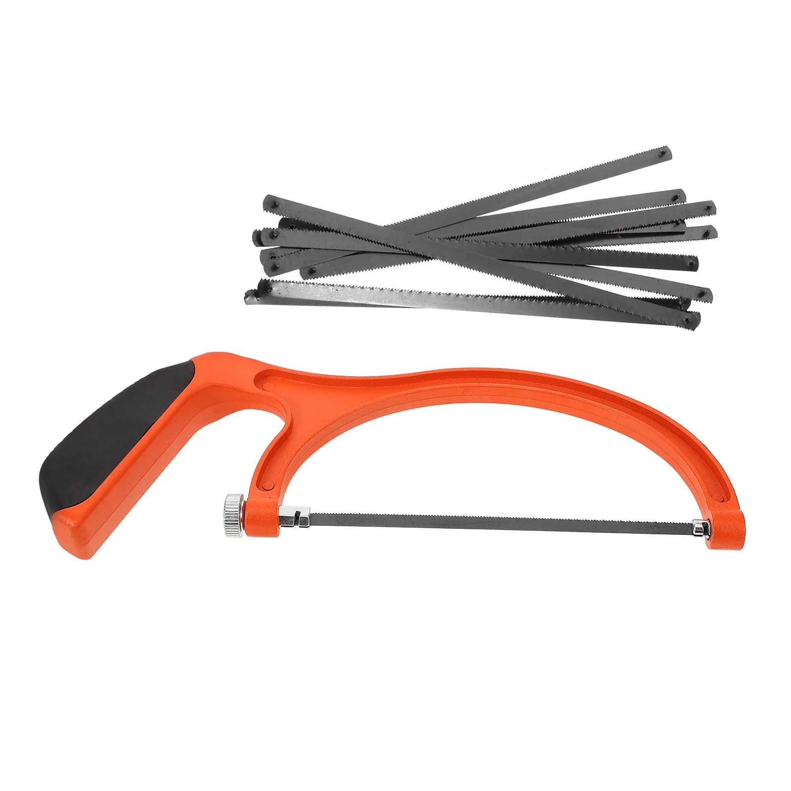 1 Set Portable Mini U-Shaped Hacksaw For Wood Cutting Ergonomic Handle Diy Bow Tool Lightweight Compact Design Small Size Diy